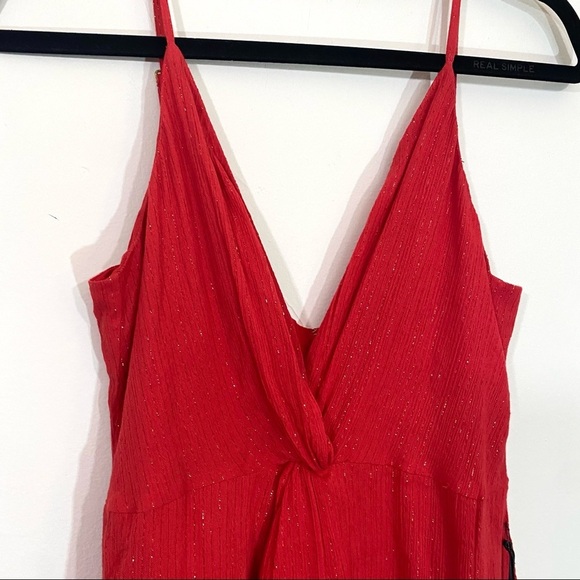 NWT House of Harlow 1960 x REVOLVE Sharon Dress Red Metallic Small - Picture 3 of 6